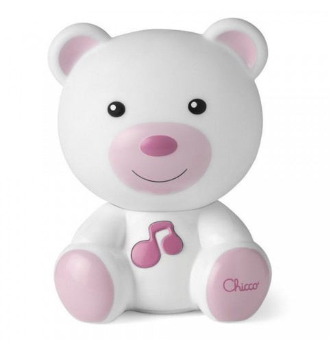 Chicco Miś - lampka nocna | Różowa