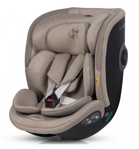 EasyGo Buz Pro Body - fotelik samochodowy obrotowy 0-36 kg | Taupe