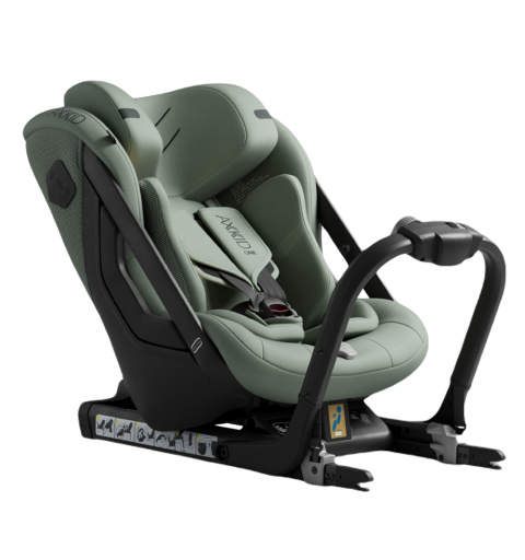 Axkid One 3 i-Size - fotelik samochodowy RWF 0-25 kg | Nordic Bloom Green