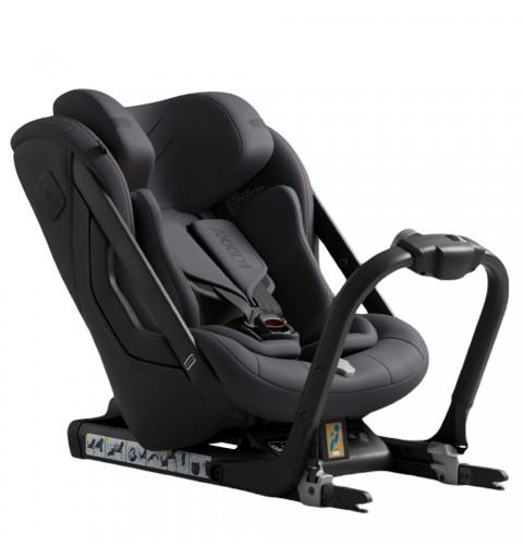 Axkid One+ 3 i-Size - fotelik samochodowy RWF 0-25 kg | Arctic Mist Grey