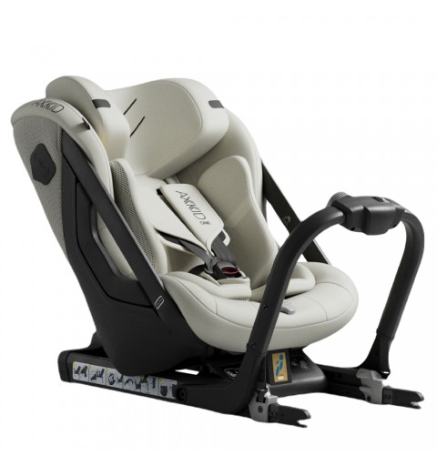 Axkid One+ 3 i-Size - fotelik samochodowy RWF 0-25 kg | Beachgrass Beige