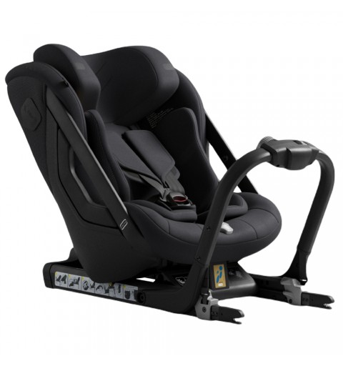 Axkid One+ 3 i-Size - fotelik samochodowy RWF 0-25 kg | Coastal Storm Black