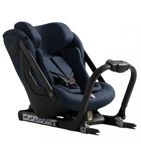 Axkid One+ 3 i-Size - fotelik samochodowy RWF 0-25 kg | Glacier Lake Blue