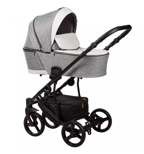 Baby Merc Novis - wózek wielofunkcyjny, zestaw 2w1 z opcją 3w1 i 4w1 | N/NV01/B