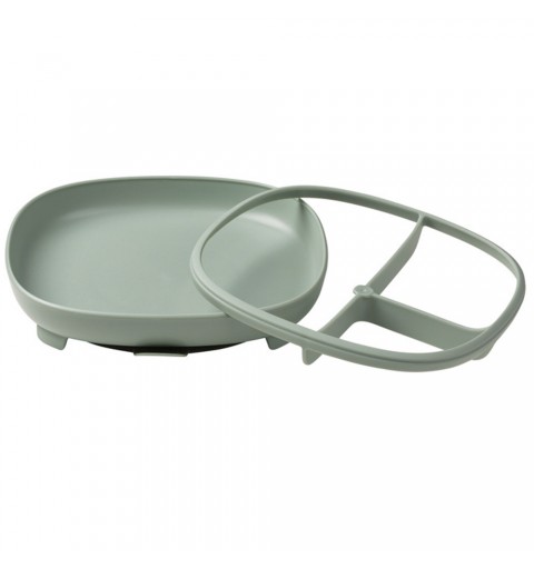 Bbox - Talerzyk z przyssawką dla dzieci – trójdzielny 2w1 - Sage | BB101510