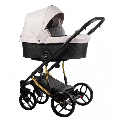 Baby Merc Piuma Limited - wózek wielofunkcyjny, zestaw 2w1 z opcją 3w1 i 4w1 | 02/ZE