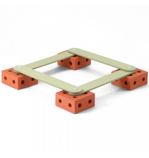 MODU - Balance Track | Burnt Orange / Dusty Green