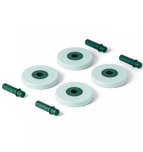 MODU - zestaw 4 piankowych kół | Miętowe