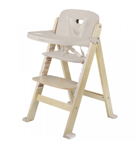 Lionelo Floris - Krzesełko do karmienia | Beige Natural