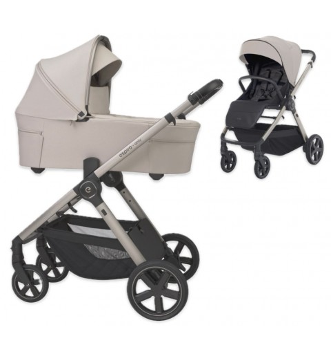 Espiro Only - wózek wielofunkcyjny, zestaw 2w1 z opcją 3w1, 4w1 | 519 Vanilla Beige