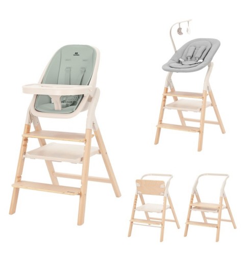 Carrello Ergo - krzesełko do karmienia, wieża edukacyjna | Elora Green