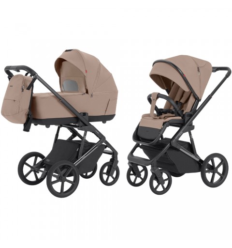 Carrello Sigma CRL-6523 - wózek wielofunkcyjny, zestaw 2w1 z opcją 3w1 i 4w1 | Fresh Beige