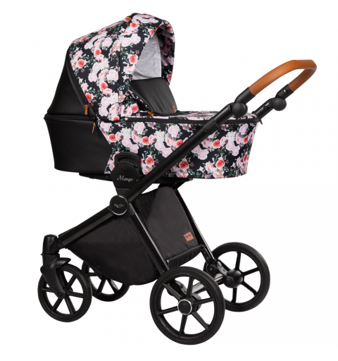 Baby Merc Mango - wózek wielofunkcyjny, zestaw 2w1 z opcją 3w1 i 4w1 | M/MO06/B