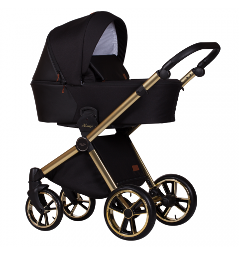 Baby Merc Mango Limited - wózek wielofunkcyjny, zestaw 2w1 z opcją 3w1 i 4w1 | M/ML204/ZE