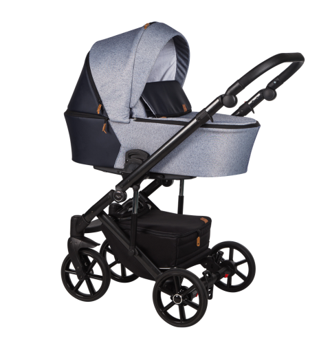 Baby Merc Mosca - wózek wielofunkcyjny, zestaw 2w1 z opcją 3w1 i 4w1 | MO/MO05/B
