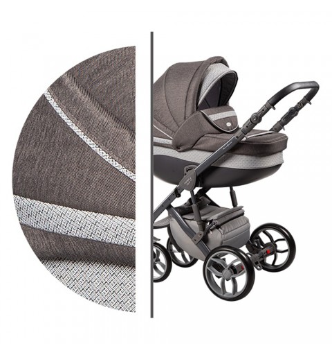 Baby Merc Faster - wózek wielofunkcyjny, zestaw 2w1 z opcją 3w1 i 4w1 | F/17A