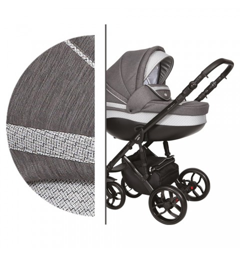 Baby Merc Faster - wózek wielofunkcyjny, zestaw 2w1 z opcją 3w1 i 4w1 | F/17B