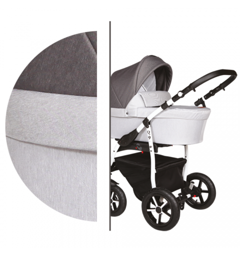 Baby Merc Q9 - wózek wielofunkcyjny, zestaw 2w1 z opcją 3w1 i 4w1 | 180/C