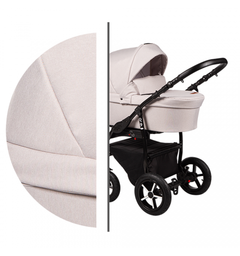Baby Merc Q9 - wózek wielofunkcyjny, zestaw 2w1 z opcją 3w1 i 4w1 | 197/B