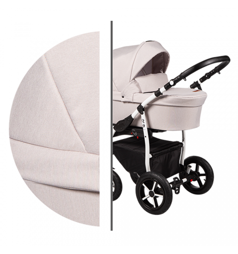 Baby Merc Q9 - wózek wielofunkcyjny, zestaw 2w1 z opcją 3w1 i 4w1 | 197/C