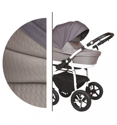 Baby Merc Zipy Q - wózek wielofunkcyjny, zestawac 2w1 z opcją 3w1 i 4w1 | 132C