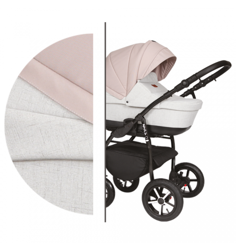 Baby Merc Zipy Q - wózek wielofunkcyjny, zestawac 2w1 z opcją 3w1 i 4w1 | 138B
