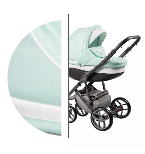 Baby Merc Faster - wózek wielofunkcyjny, zestaw 2w1 z opcją 3w1 i 4w1 | F/6A