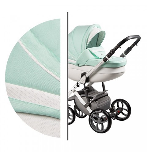 Baby Merc Faster - wózek wielofunkcyjny, zestaw 2w1 z opcją 3w1 i 4w1 | F/6C