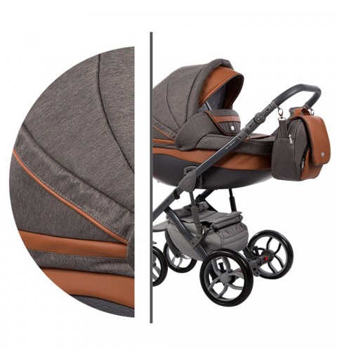 Baby Merc Faster - wózek wielofunkcyjny, zestaw 2w1 z opcją 3w1 i 4w1 | F/100A