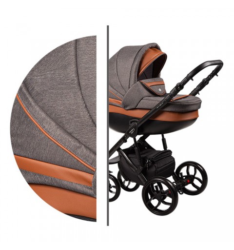 Baby Merc Faster - wózek wielofunkcyjny, zestaw 2w1 z opcją 3w1 i 4w1 | F/100B