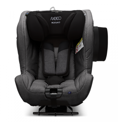Axkid Modukid i-Size - fotelik samochodowy RWF z bazą Isofix 0-18 kg | Granite Melange