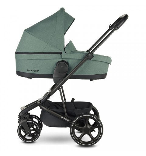 Easywalker Harvey 3 - elegancki wózek wielofunkcyjny, zestaw 2w1 z opcją 3w1 i 4w1 | Forest Green