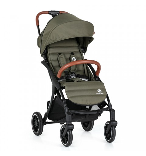 Petite&Mars Cross - lekki wózek spacerowy do 22 kg | Mature Olive