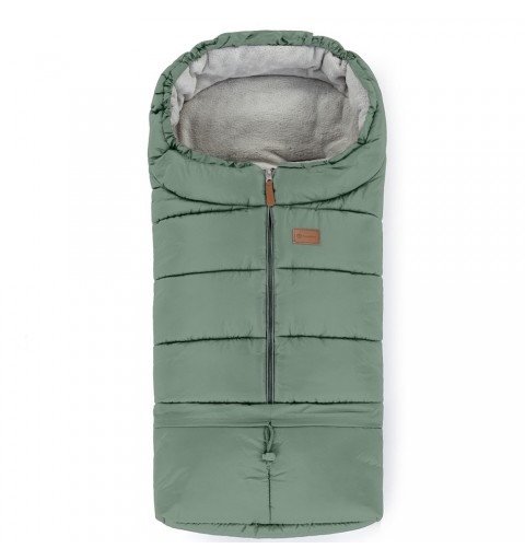 Petite&Mars Jibot - śpiwór, śpiworek do wózka, sanek, Uniwersalny | Pale Eucalypt