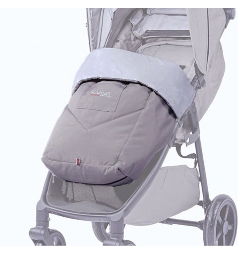 MAST Swiss Design - Pokrowiec, śpiworek, przykrycie osłona na nóżki do wózka M4 | Sand