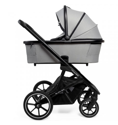 Muuvo Slick 2.0 - wózek wielofunkcyjny, zestaw 2w1 z opcją 3w1, 4w1 | Light Grey