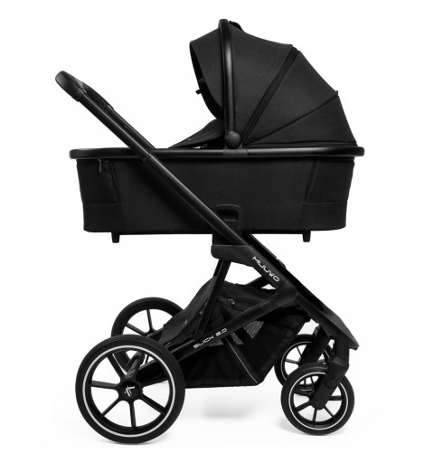 Muuvo Slick 2.0 - wózek wielofunkcyjny, zestaw 2w1 z opcją 3w1, 4w1 | Classic Black