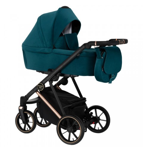 Paradise Baby VR - wózek wielofunkcyjny, zestaw 2w1 z opcją 3w1 i 4w1 | VR 04M