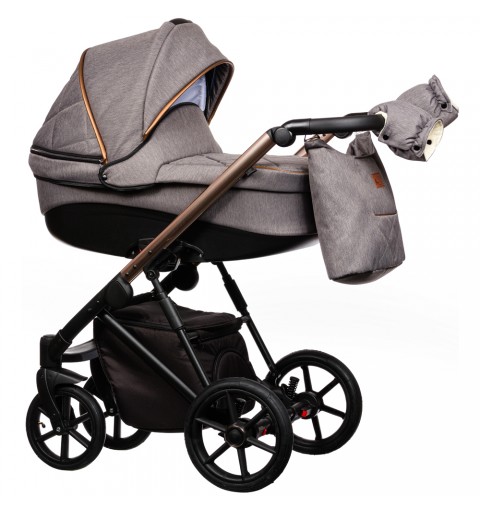 Paradise Baby FX - wózek wielofunkcyjny, zestaw 2w1 z opcją 3w1 i 4w1 | FX2