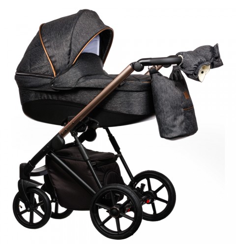 Paradise Baby FX - wózek wielofunkcyjny, zestaw 2w1 z opcją 3w1 i 4w1 | FX3