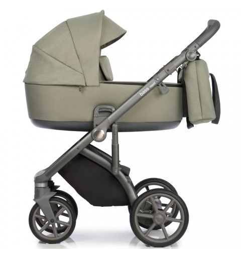 Roan Bass Next - wózek wielofunkcyjny, zestaw 2w1 z opcją 3w1 i 4w1 | Misty Mood