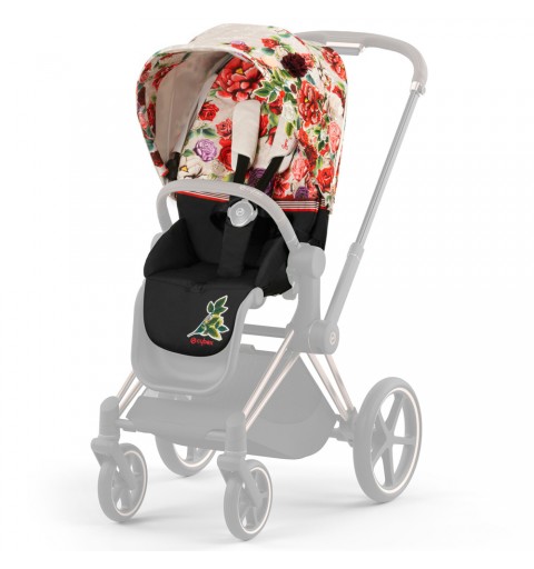 Cybex Priam / e-Priam 4.0 Seat Pack - tapicerka do wózka spacerowego | Spring Blossom Light