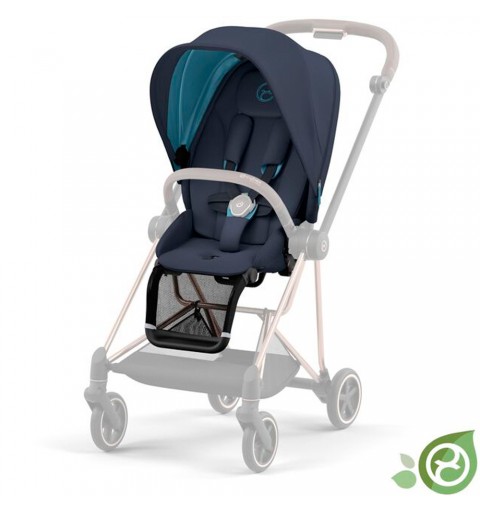 Cybex Mios 3.0 Seat Pack - tapicerka do wózka spacerowego | Eco Dark Navy