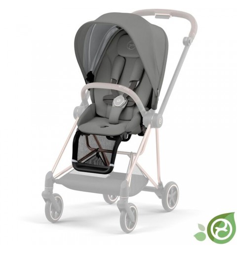 Cybex Mios 3.0 Seat Pack - tapicerka do wózka spacerowego | Eco Pearl Grey
