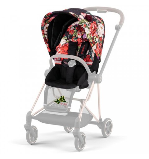 Cybex Mios 3.0 Seat Pack - tapicerka do wózka spacerowego | Spring Blossom Dark