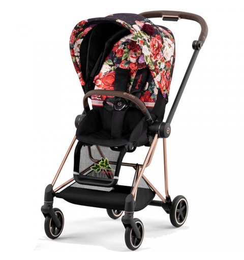 Cybex Mios 3.0 - wózek spacerowy | Spring Blossom Dark