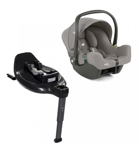 Joie i-Snug 2 i-Size - fotelik samochodowy, zestaw z bazą Encore  0-13 kg | Pebble