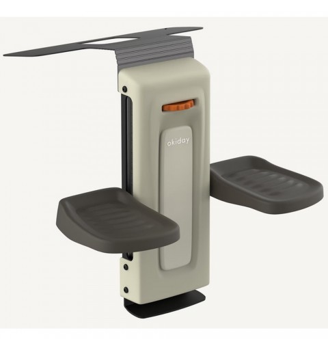 Okiday Stópołapki - Podnóżek do fotelików samochodowych, podpórka, podstawka | Beżowy