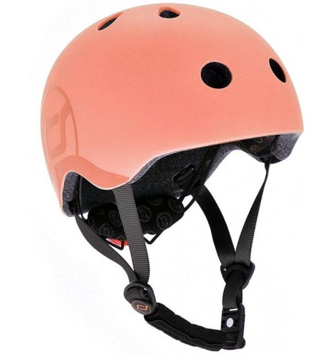 Scoot and Ride Kask - kask dla małych dzieci 3+ S-M | Peach