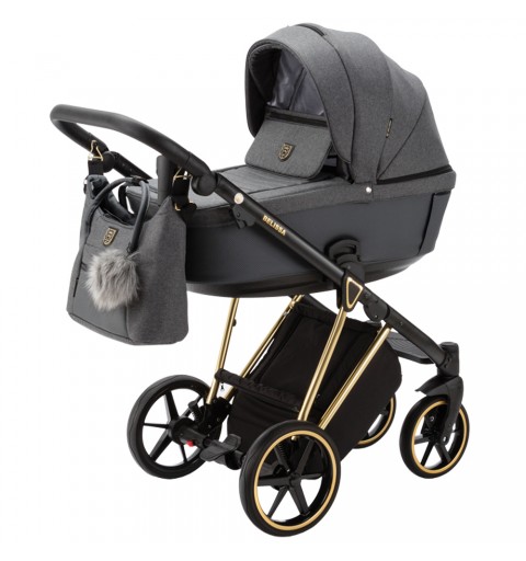 Adamex Belissa Special Edition - wózek wielofunkcyjny, zestaw 2w1 z opcją 3w1 i 4w1 | PS-594